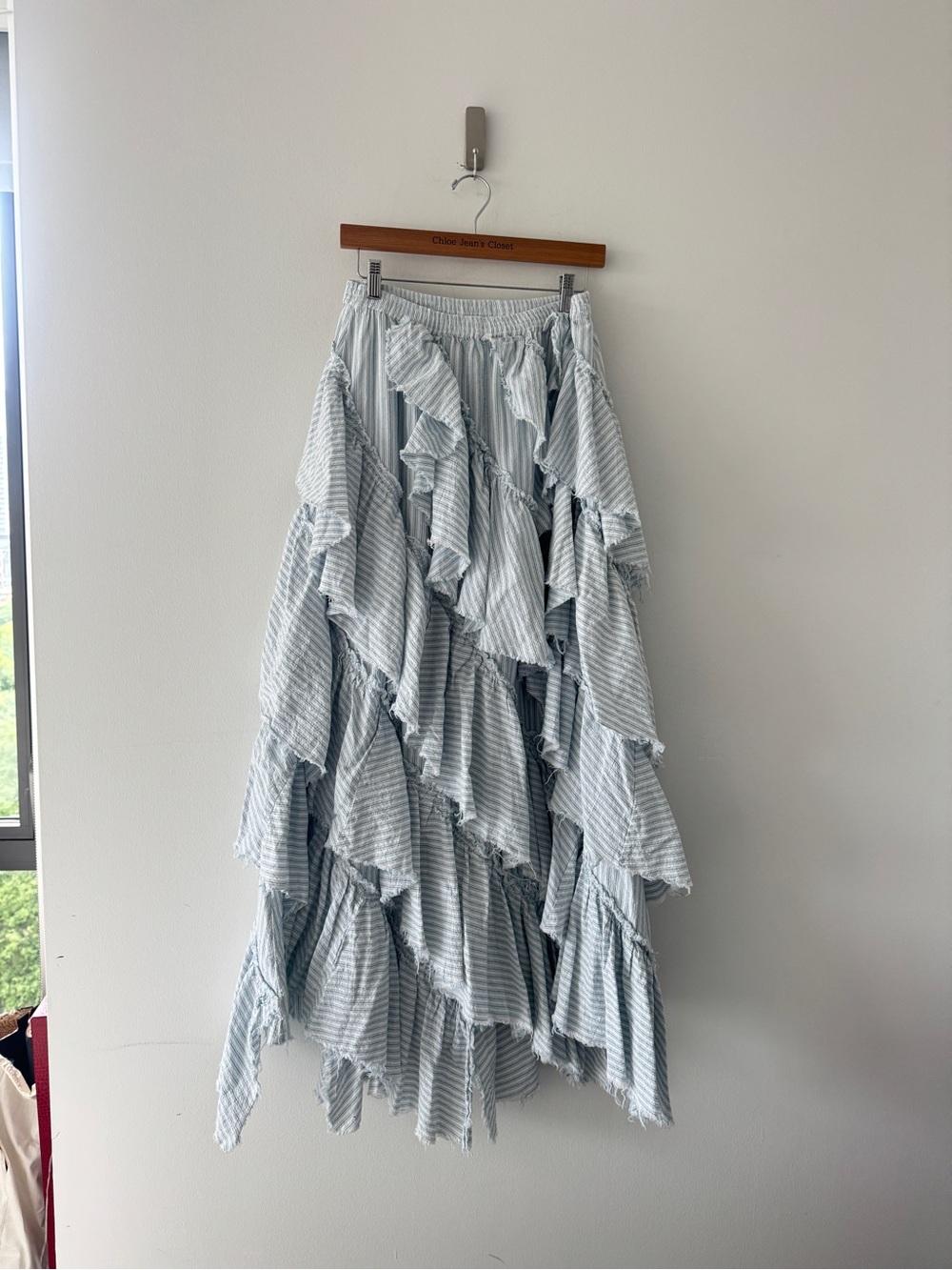 FREE PEOPLE Rock The Runway Maxi Skirt S - Picture 2 of 6